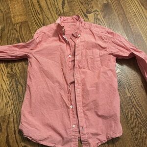 Boys long sleeve plaid shirt